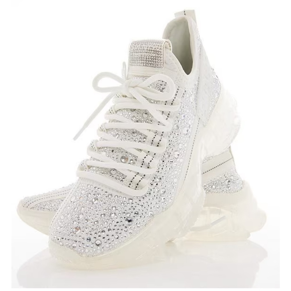 Steve Madden Maxima Rhinestone Embellished Chunky Sneakers